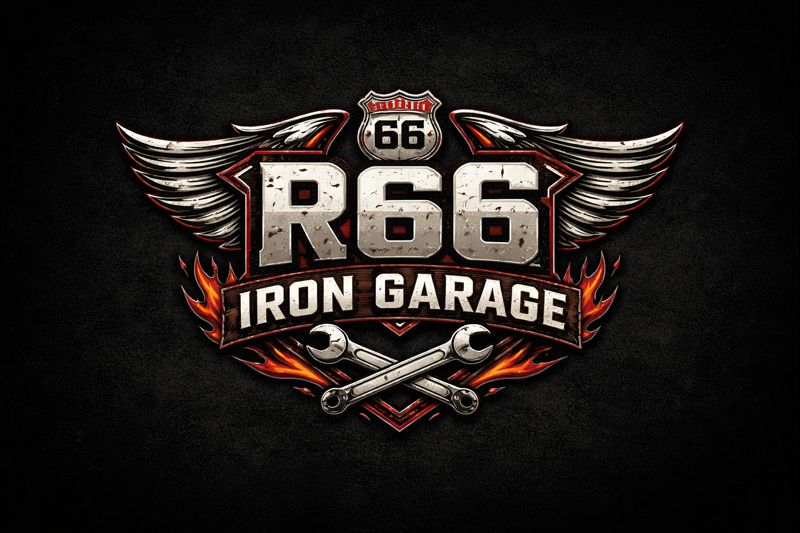 RR Iron Garage Logo